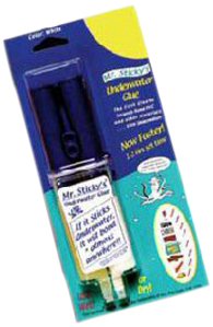 "MR. STICKY'S" UNDERWATER GLUE
